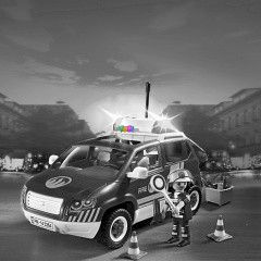 Playmobil 5364 - Szirnz, vilgt tzoltparancsnoki aut