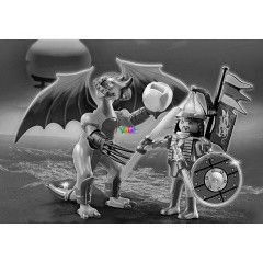 Playmobil 5462 - Sziklafld harcosa s srknya