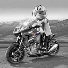 Playmobil 5524 - Zld enduro motor