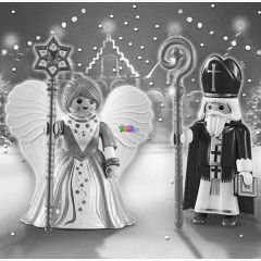 Playmobil 5592 - Szent Miklós és a Karácsony angyala