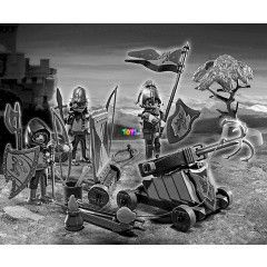 Playmobil 6041 - Farkaslovagok drdavetvel