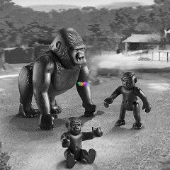 Playmobil 6639 - Gorilla s kicsinyei