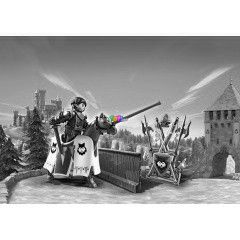 Playmobil 6696 - Sir Rypan a rettegett, a Stt grf vdelmezje