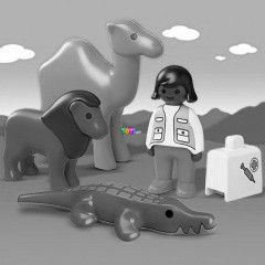 Playmobil 6744 - Afrikai llatment