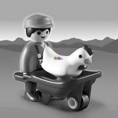 Playmobil 6793 - Tykocska a talicskban