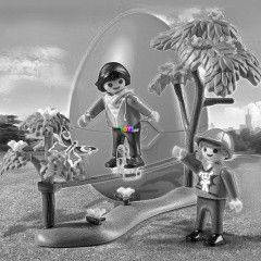 Playmobil 6839 - Slackline, gumiktlen a szabadban - Tojspersely
