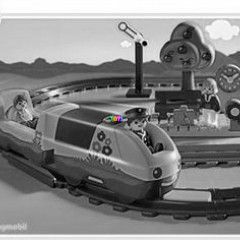 Playmobil 6915 - Elektromos vonat szett