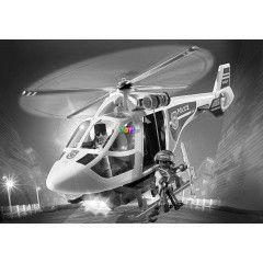 Playmobil 6921 - Rendrhelikopter keresreflektorral