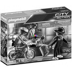 Playmobil 70573 - Rendrsgi biciklivel a zsebtolvaj nyomban