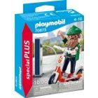 Playmobil 70873 - Hipszter elektromos rollerrel