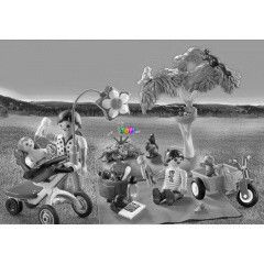 Playmobil 9103 - Hordozhat szett - Csaldi piknik