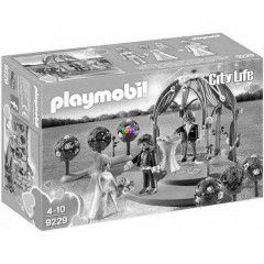 Playmobil 9229 - Eskvi pavilon menyasszonnyal s a vlegnnyel