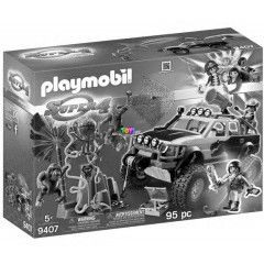 Playmobil 9407 - Monster dzsip Alexander herceg s Ruby Redet