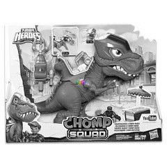 Playskool Heroes - Chomp Squad - Troopersaurus s Bobby Badge figura