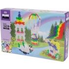 Plus-Plus - Pasztell szivrvny hlgballon - 360 db-os