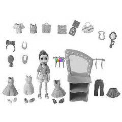 Polly Pocket - Fiercely Fab gardrb szett