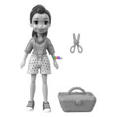 Polly Pocket - Lila baba fodrsz szettel