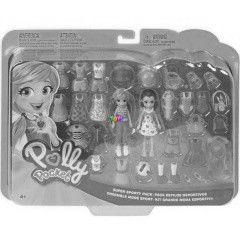 Polly Pocket - Sportos ruhk s szabadtri sport kiegsztk 2 figurval