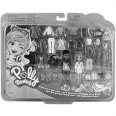 Polly Pocket - Tli ruhk s selsi kiegsztk, 2 figurval