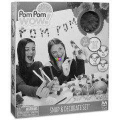 Pom Pom Wow dekorcis szett, 50 db-os
