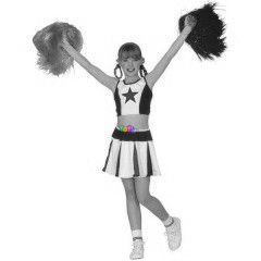 Pompom-lny jelmez, 128 cm-es mret