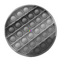Pop It Now! Push Pop Bubble XXL stresszold jtk, szivrvny szn, kr alak