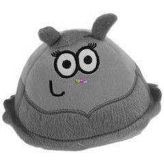 Pou plssfigura - rzsaszn szoknys, 12 cm