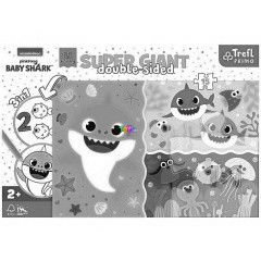 Puzzle sznezvel - Baby Shark - Kicsi cpa, 15 db
