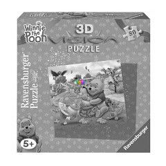 Puzzle 3D - Micimack s Bartai 80 db
