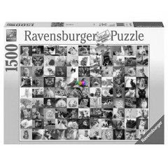 Puzzle - 99 cica, 1500 db