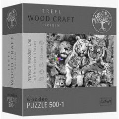 Puzzle fbl - A dzsungel vadmacski, 500+1 db