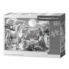 Puzzle - A hercegn s az unikornisok, 120 db