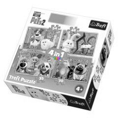 Puzzle - A kis kedvencek titkos lete 2. - 4 az 1-ben
