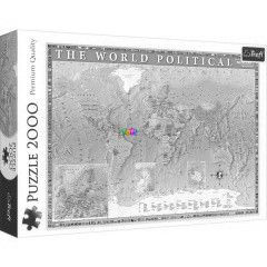 Puzzle - A vilg politikai trkpe, 2000 db