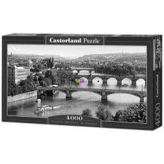 Puzzle - A Visztula hdjai, Prga, 4000 db