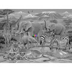 Puzzle - Afrika 200 db