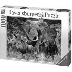 Puzzle - Afrikai llatok, 1000 db