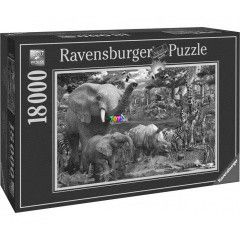 Puzzle - Afrikai llatok, 18000 db
