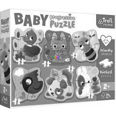 Puzzle - llatok, 6 db