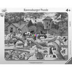 Puzzle - llatsimogat 47 db