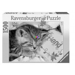 Puzzle - Alv Cica, 1500 db