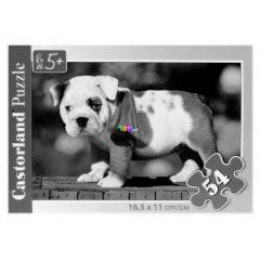 Puzzle - Angol buldog kutyus, 54 db