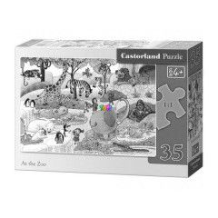 Puzzle - Az llatkertben, 35 db