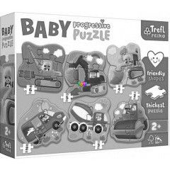 Puzzle - Az ptkezsen, 6 db