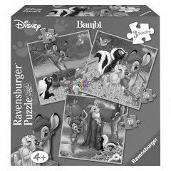Puzzle - Bambi, 3 az 1-ben