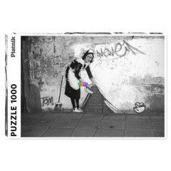 Puzzle - Banksy: Szobalny, 1000 db