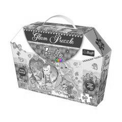 Puzzle - Barbie, csillmos, 50 db