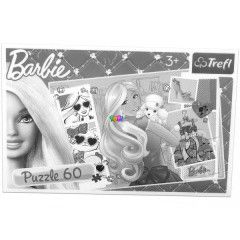 Puzzle - Barbie s a kutyja, 60 db