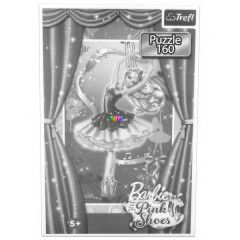 Puzzle - Barbie s a rzsaszn balettcip, 160 db