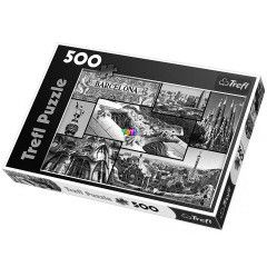 Puzzle - Barcelona kollzs, 500 db